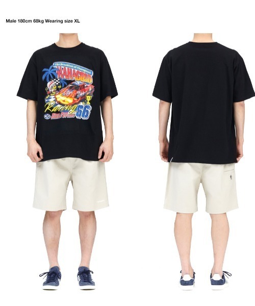 tシャツ 「mahagrid/マハグリッド」RACING TEE/レーシングカー 半袖 カットソー レディース メンズ MAHAGRID tシャツ 「mahagrid/マハグリッド」RACING TEE