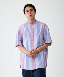 J.PRESS YORK STREET シャツ 「UNISEX」マルチストライプバンド