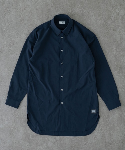 BRICK＆SONS シャツ NOTO QUALITY リラックスロングシャツ