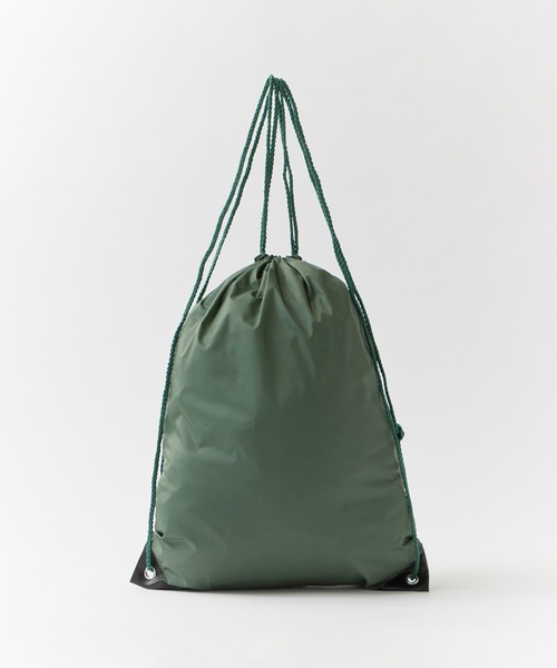 ROOP TOKYO エコバッグ ナイロンジムサック 紐付きバック ナップサック