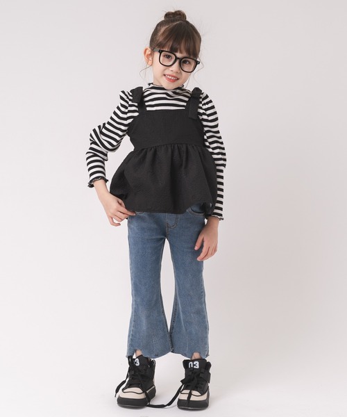 URBAN CHERRY チュニック ジャガードリボンショルダーチュニック