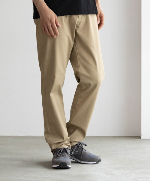 NAVY パンツ NAVY RICH COLORS ストレッチテーパードパンツ メンズ