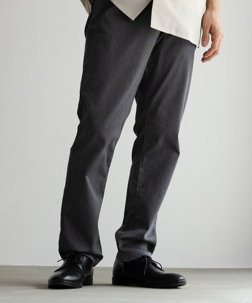 NAVY パンツ NAVY RICH COLORS ストレッチテーパードパンツ メンズ