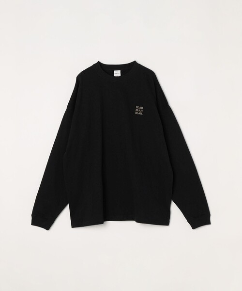 SHIPS any tシャツ 「WEB限定」SHIPS any: BLAH BLAH.ワンポイント