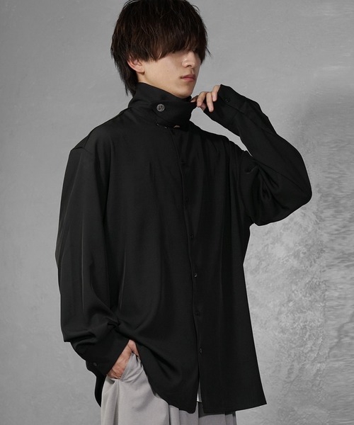 MinoriTY シャツ 「MinoriTY」2wayハイネックボウタイシャツ