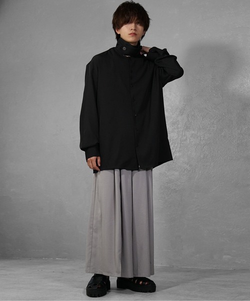 MinoriTY シャツ 「MinoriTY」2wayハイネックボウタイシャツ