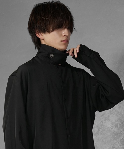 MinoriTY シャツ 「MinoriTY」2wayハイネックボウタイシャツ