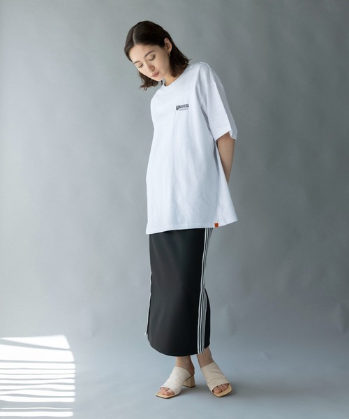 ROOP TOKYO スカート サイドラインテープ ジャージスカート