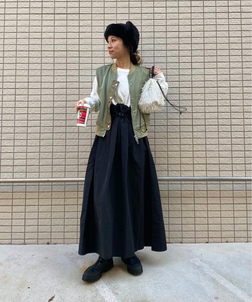 I-SOOK（アイスー） ma1 ma-1 MA-1ベスト (kiharu original