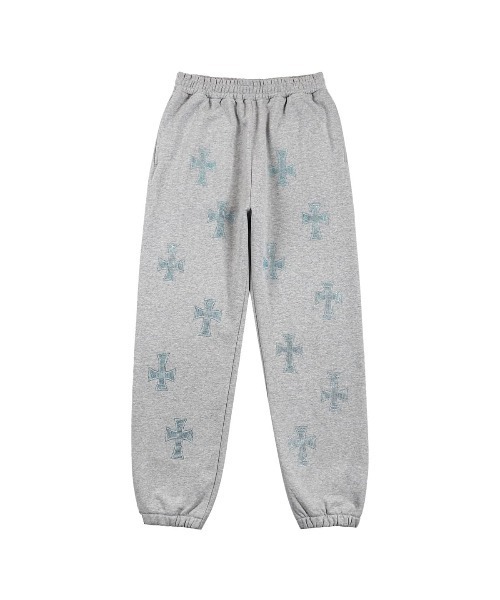 unknown london スウェットパンツ セール】スウェットパンツ｜DARK REDxBLACK CROSS JOGGER