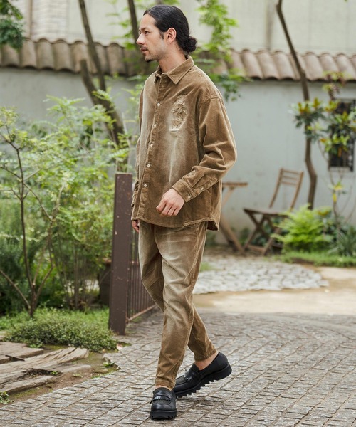 CAMBIO パンツ mp12565-Vintage Like Stretch Corduroy Wide