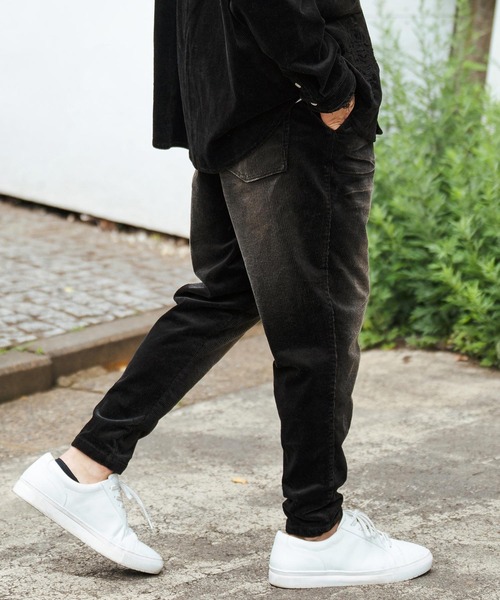 CAMBIO パンツ mp12565-Vintage Like Stretch Corduroy Wide