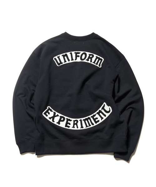 uniform experiment トレーナー スウェット CHENILLE SWEATSHIRT