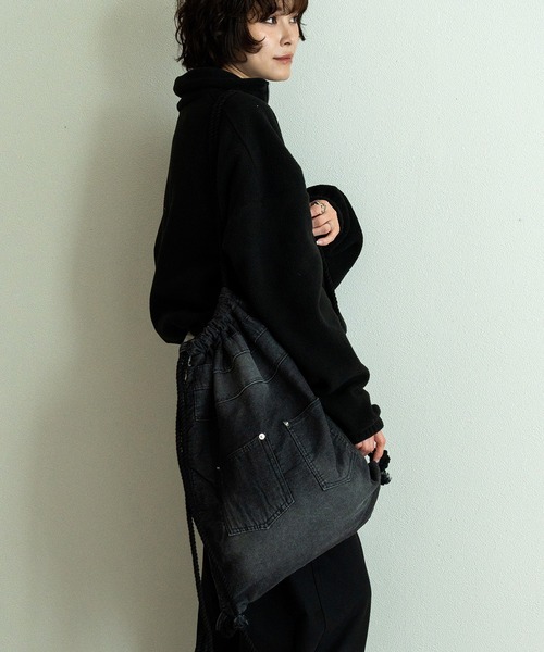 DEVICE（デバイス） デイバック リュック ウォッシュ デニム リュック