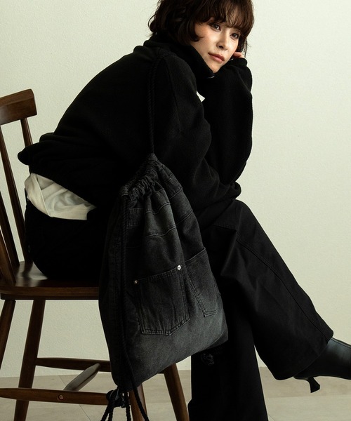 DEVICE（デバイス） デイバック リュック ウォッシュ デニム リュック