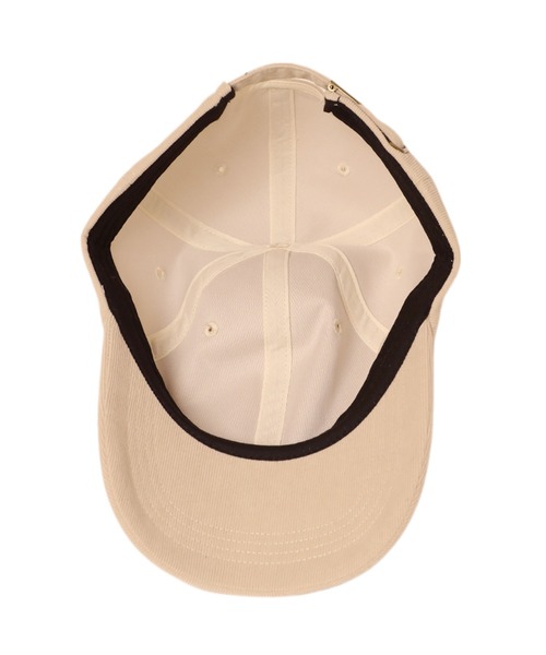 14+（イチヨンプラス） キャップ 帽子 細コーデュロイ筆記体刺繍