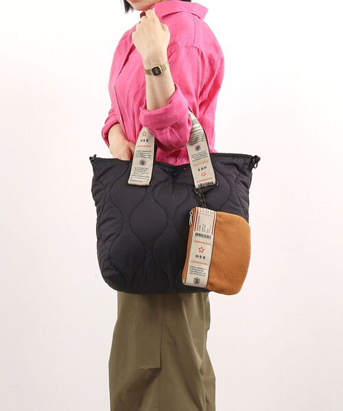 トップス cooco COOCO クーコ 【オリジナルロゴテープハンドルトート】 レディース