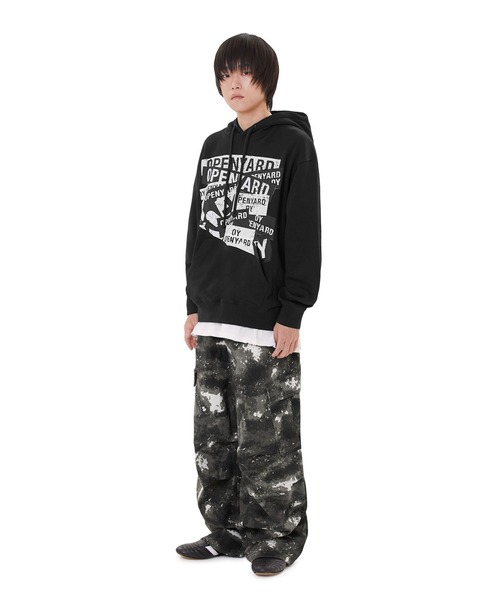 パーカー 「OY/オーワイ」 ALL OVER LOGO HOODIE/オールオーバーロゴ フーディー レディース メンズ OY パーカー 「OY/オーワイ」 ALL OVER LOGO HOODIE/オール
