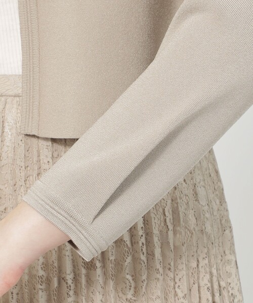 EPOCA（エポカ） ニット セーター グロッシーレースコンビ ニット