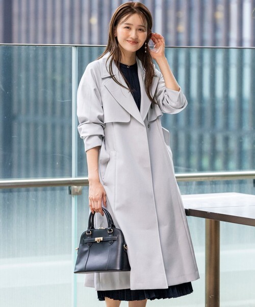 ANY SIS（エニィスィス） トレンチコート コート 「洗える」Noble