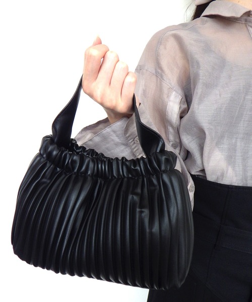AVALON ショルダーバッグ バッグ プリーツ2wayバック レディース 