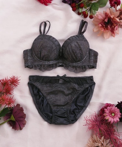 northerly ブラジャー ショーツセット スモーキーフリルレース