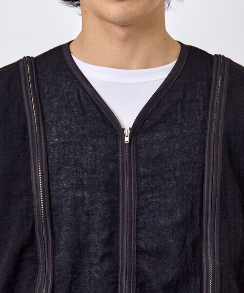 phingerin カーディガン PHINGERIN カーディガン 「PHINGERIN/フィンガリン」NOREN ZIP