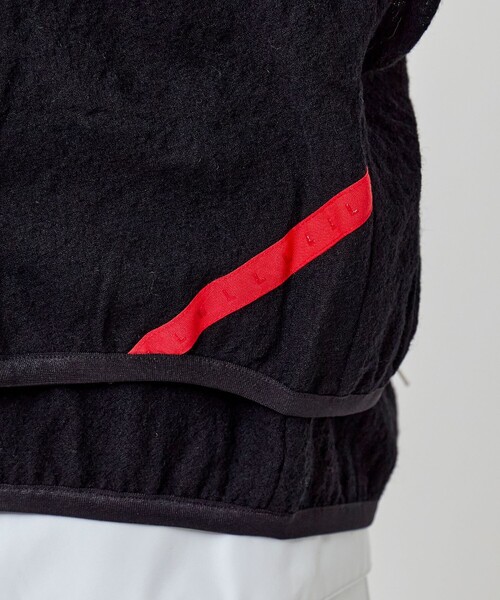 カーディガン 「PHINGERIN/フィンガリン」NOREN ZIP CARDIGAN WOOL GAUZE メンズの画像