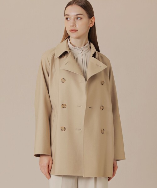 【最終価格！】MACKINTOSH　レディースベージュスプリングコート MACKINTOSH PHILOSOPHY（マッキントッシュフィロソフィー） スプリング
