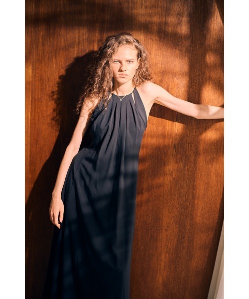 ワンピース Estella.K Open Back Long Dress Vera Open Back Dress -BLK- – Estella.K