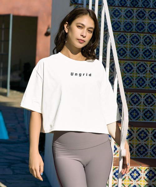 tシャツ UNGRID/アングリッド 半袖ラッシュガード/UVケア/水陸両用 250101 レディース 楽天市場】Ungrid アングリッド 水着 ラッシュガード 半袖 T