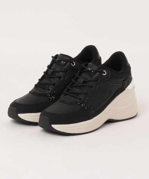 HIMIKO スニーカー 「HIMIKO」「撥水」美脚ヒールアップスニーカー