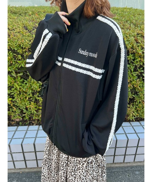 CRANK レースライントラックジャケット WC ジャージ 「2025春夏新作」レースライントラックジャケット