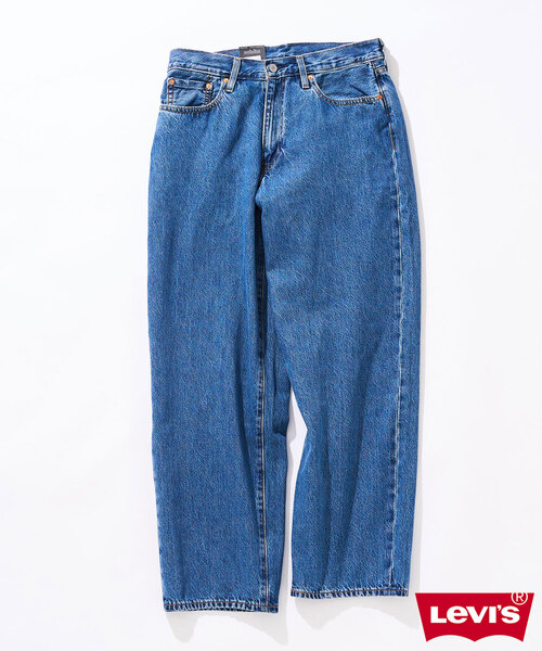 Levi’s baggy dad デニム　ジーンズ　27インチ リーバイス LEVI'S BAGGY DAD WIDE LEG ミディアムインディゴ