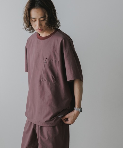 NANGA（ナンガ） tシャツ DotAir COMFY TEE 半袖Tシャツ ドローコード