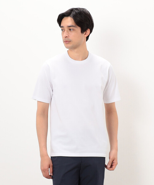 COMME CA ISM（コムサイズム） tシャツ 「接触冷感」Feel-Cool
