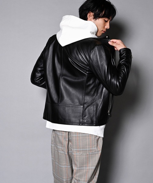 JACKROSE（ジャックローズ） レザージャケット S ブラック メンズ