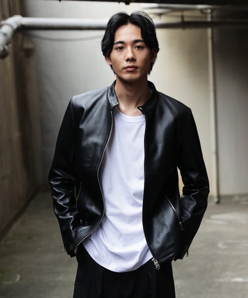 JACKROSE 黒 レザージャケット JACKROSE（ジャックローズ） レザージャケット S ブラック メンズ