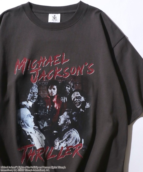 2560 マイケルジャクソン レディース Tシャツ 黒 S
