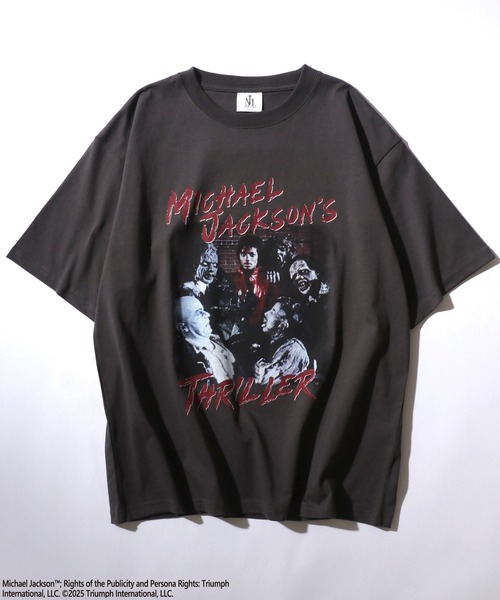アイコニック ICONIC レディース 長袖 Tシャツ パープル Sサイズ Michael Jackson 新品 マイケルジャクソン マイケルジャクソン tシャツ（レディーストップス