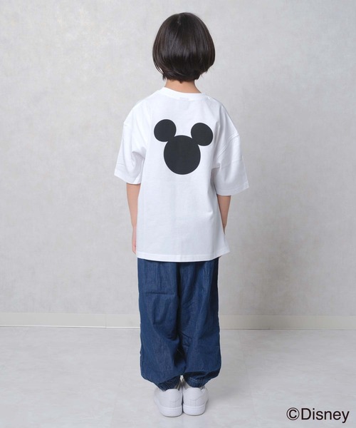 Disney（ディズニー） tシャツ キッズ MICKEY MOUSE オーバーサイズT