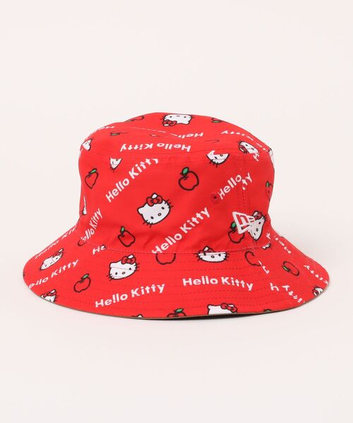 リバーシブル ハローキティ バケットハット NEW ERA 帽子 ハット 「NEW ERA」Kid's バケット01 リバーシブル