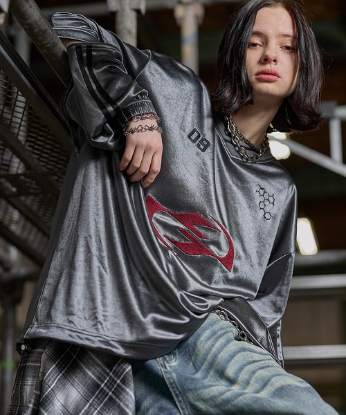 ERAR tシャツ 「ERAR」ジップアーム3wayプルオーバーハイギミック