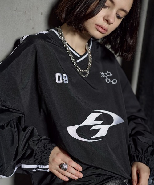 ERAR tシャツ 「ERAR」ジップアーム3wayプルオーバーハイギミック