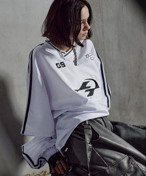 ERAR tシャツ 「ERAR」ジップアーム3wayプルオーバーハイギミック