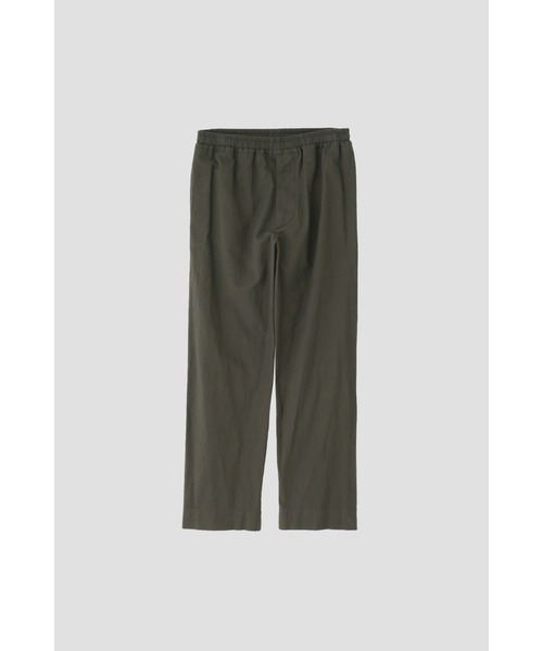 マーガレットハウエル22aw コットンツイルストレートパンツ　メンズ　S MARGARET HOWELL - MARGARET HOWELL マーガレットハウエル