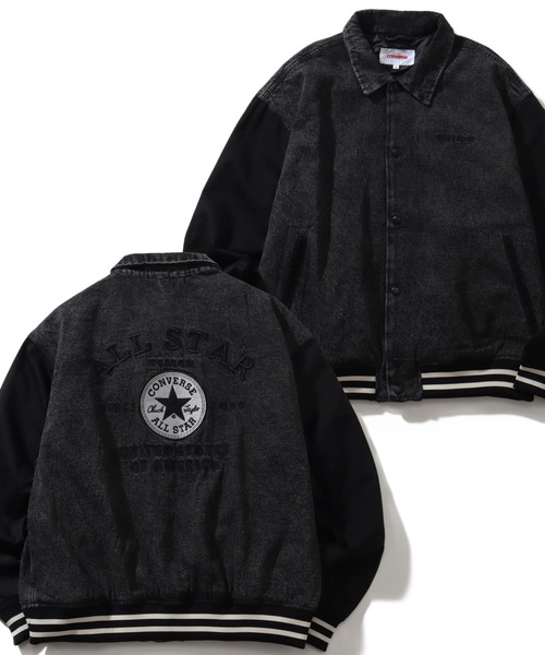 CONVERSE（コンバース） スタジャン L ライトブラック メンズ