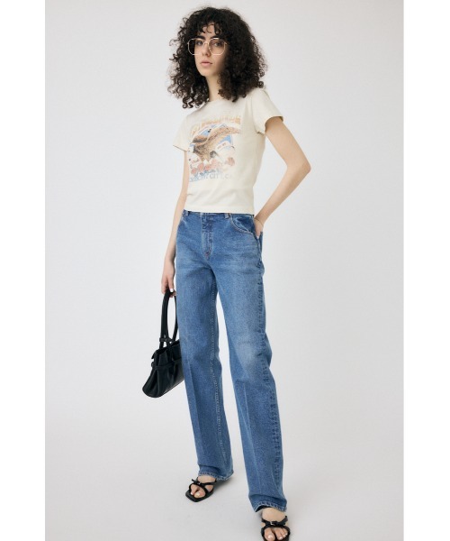 パンツ MVS マウジー MOUSSY MVS FLARE （BLU） - ファッション通販