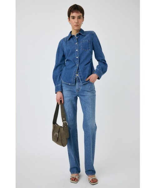 MOUSSY（マウジー） ジーンズ デニム デニムパンツ MVS CENTER PRESS