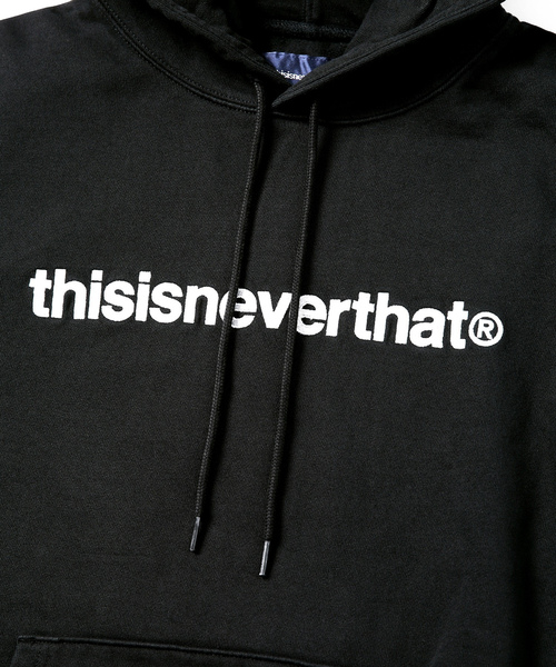 ✪人気　thisisneverthat　プルオーバー　パーカー　グレー　M T-Logo Hoodie（パーカー）｜thisisneverthat（ディスイズネバー